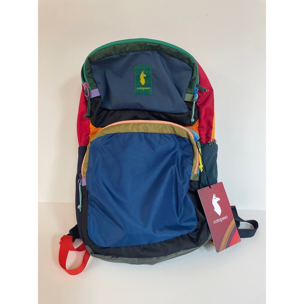 Cotopaxi Tasra 16L Backpack Del Dia One-of-a-Kind Multi-Color Laptop Bag NEW